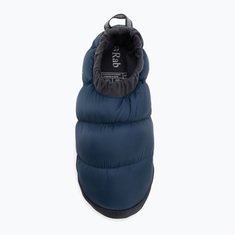 Kapcie Rab Down Hut tempest blue 5