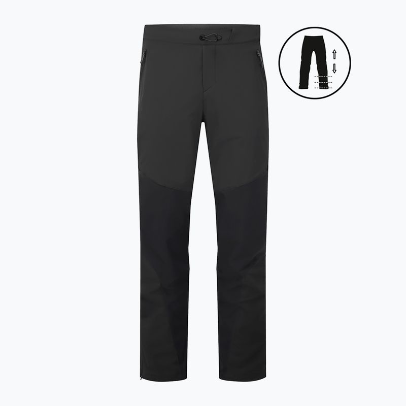 Spodnie softshell męskie Rab Torque black 6