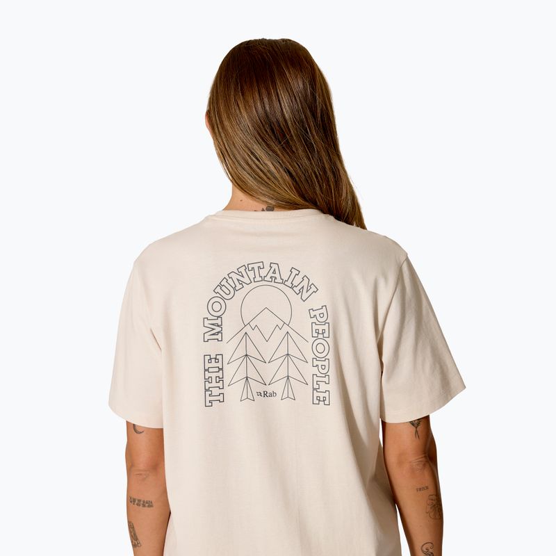 Koszulka damska Rab Stance Cirque Tee ecru 4
