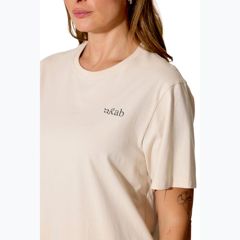 Koszulka damska Rab Stance Cirque Tee ecru 5
