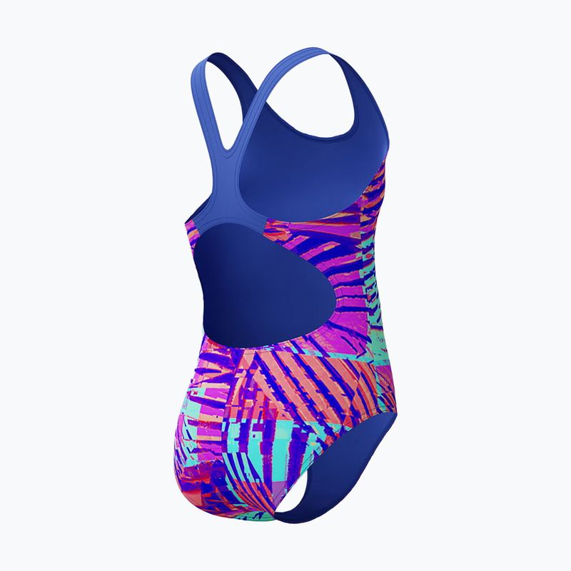 Strój pływacki jednoczęściowy dziecięcy Speedo Digital Allover Splashback cobalt pop 5