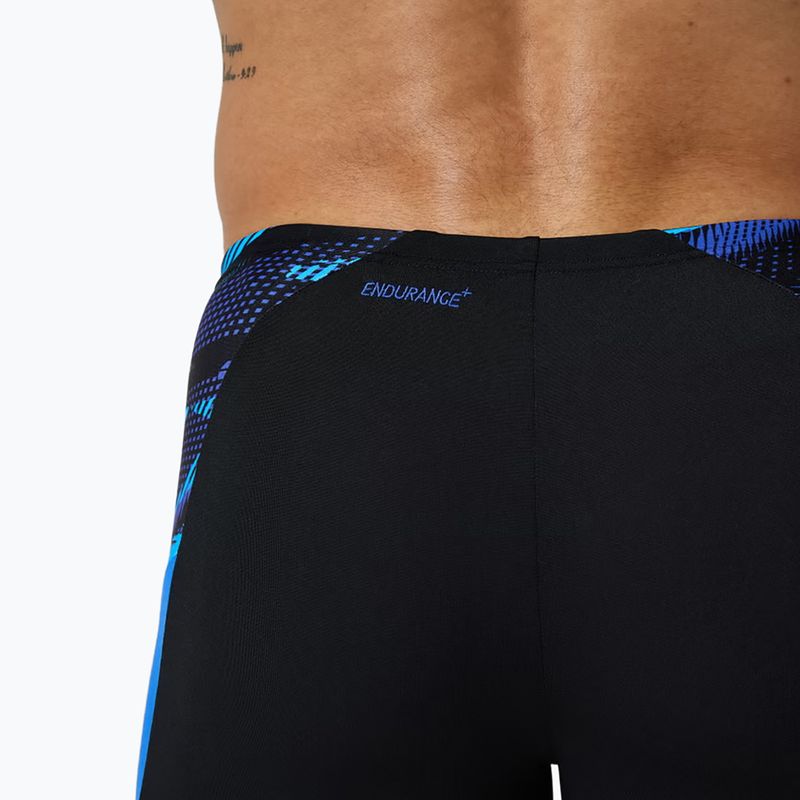 Jammery pływackie męskie Speedo Endurance+ Max Splice Jammer black/cobalt pop 6