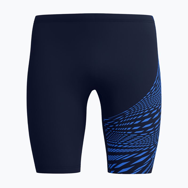 Jammery pływackie męskie Speedo Medley Logo Jammer navy/cobalt pop 7