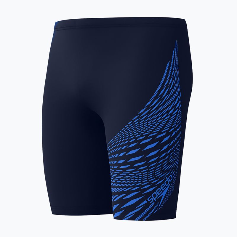 Jammery pływackie męskie Speedo Medley Logo Jammer navy/cobalt pop 9