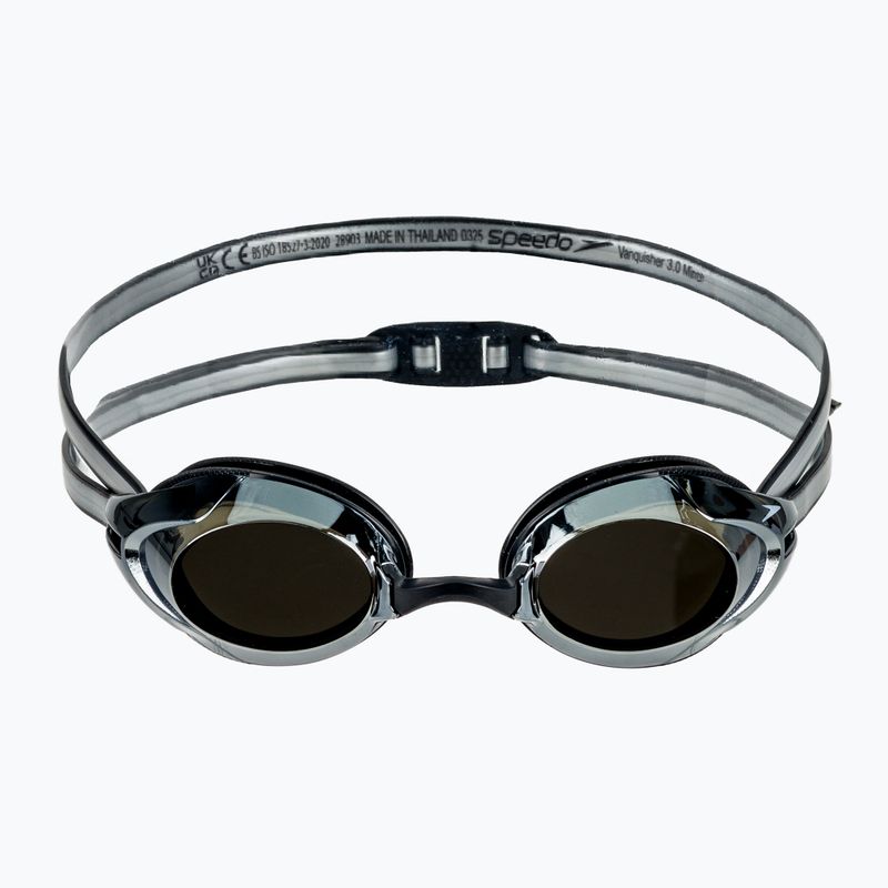 Okulary do pływania Speedo Vanquisher 3.0 Mirrored black/smoke/silver mirror 2