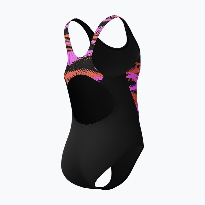 Strój pływacki jednoczęściowy dziecięcy Speedo HyperBoom Splice Muscleback coral sands 4