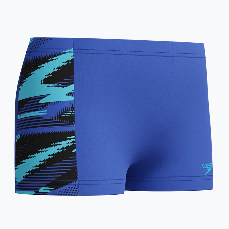 Bokserki pływackie dziecięce Speedo HyperBoom Panel Aquashort cobalt pop 2