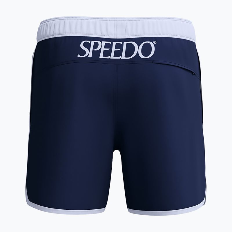 Szorty kąpielowe męskie Speedo Jetstream Retro Logo Volley 16" peacoat 8