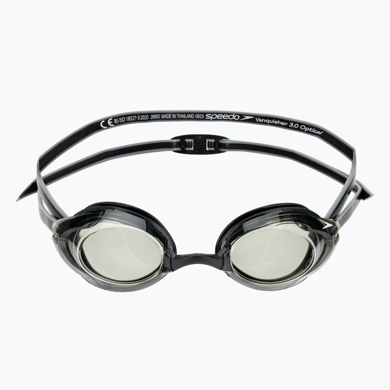 Okulary do pływania Speedo Vanquisher 3.0 Optical speedo black/steel 2