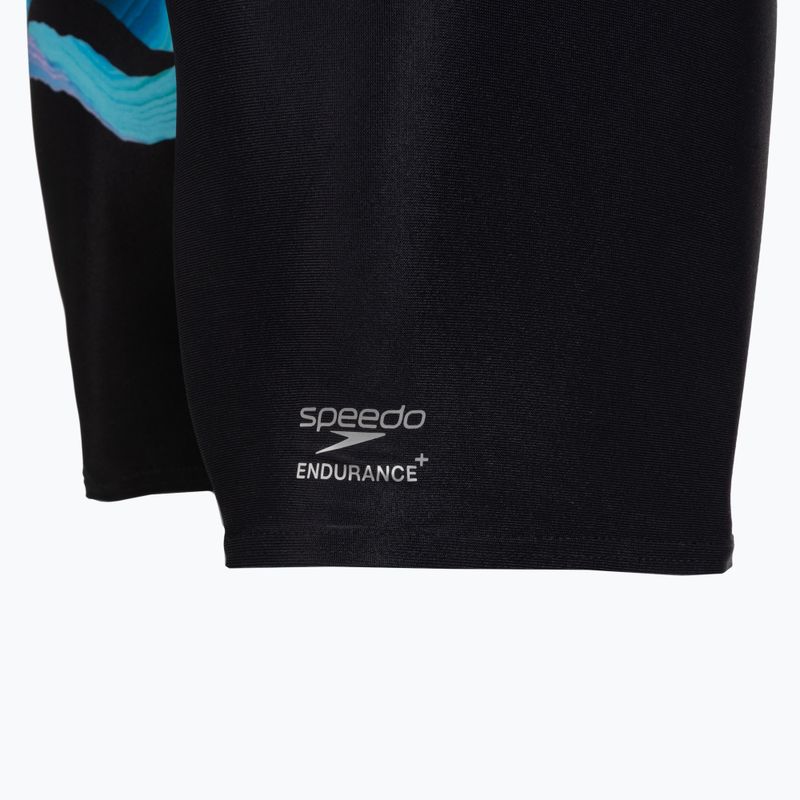 Jammery pływackie męskie Speedo Placement Aquashort canyon ombre/black 4