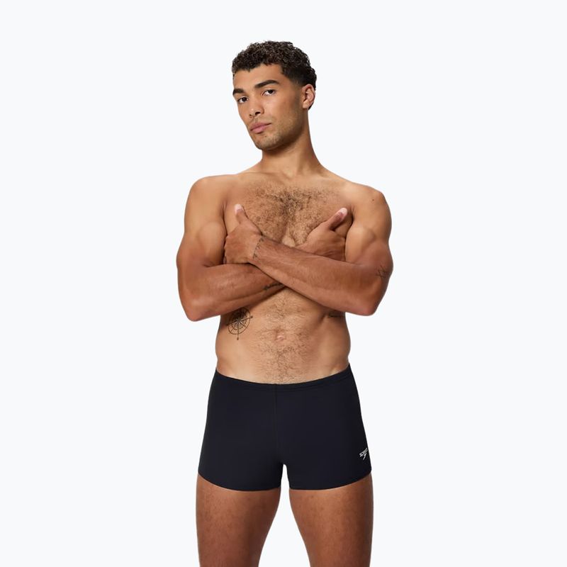 Bokserki pływackie męskie Speedo Endurance+ Logo Aquashort anthracite