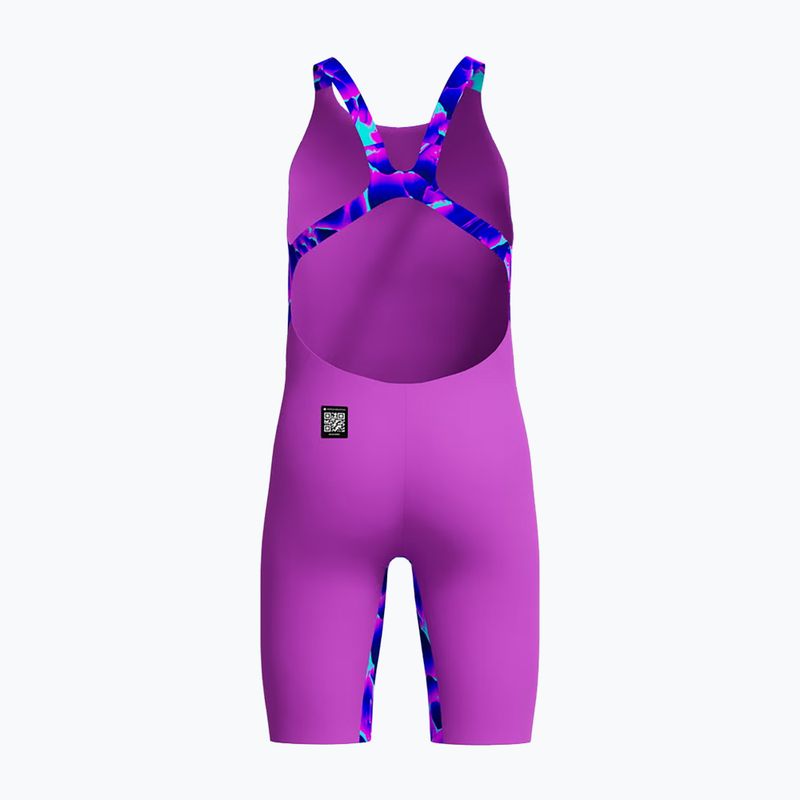Strój pływacki jednoczęściowy dziecięcy Speedo Fastskin Endurance+ Max Openback Kneeskin cavecurrent 2
