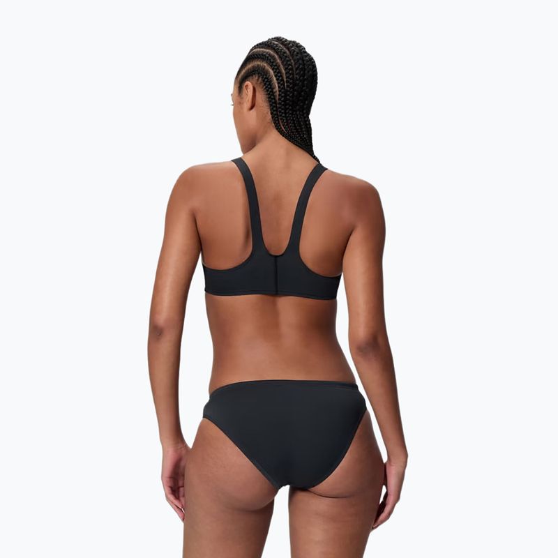 Strój pływacki dwuczęściowy damski Speedo Hyperboom Butterfly Back anthracite/margarita pink 2