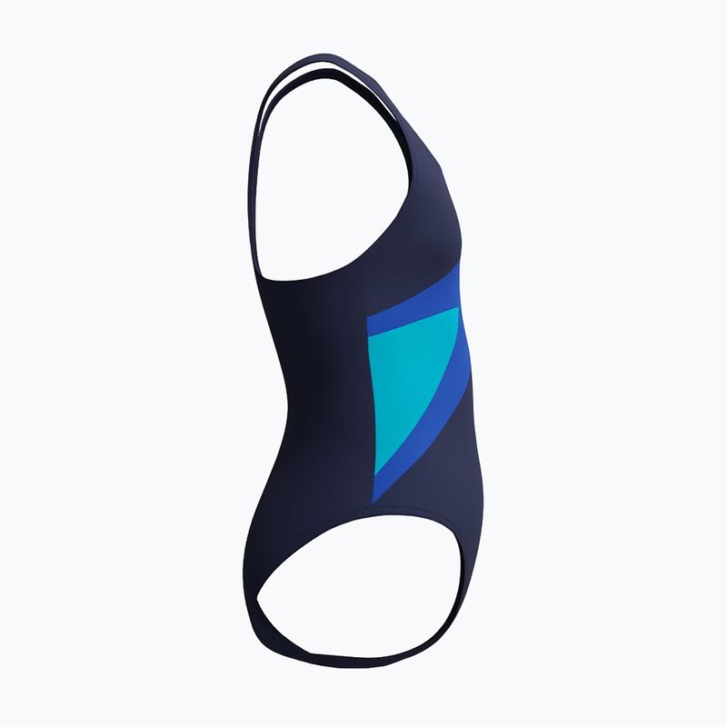 Strój pływacki jednoczęściowy dziecięcy Speedo Hyperboom Butterfly Back peacoat/deep sapphire 4