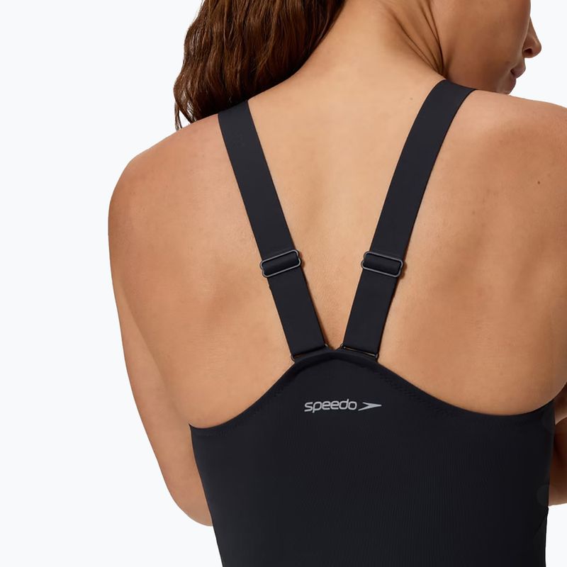 Strój pływacki jednoczęściowy damski Speedo Sculpture High Neck Contour 4
