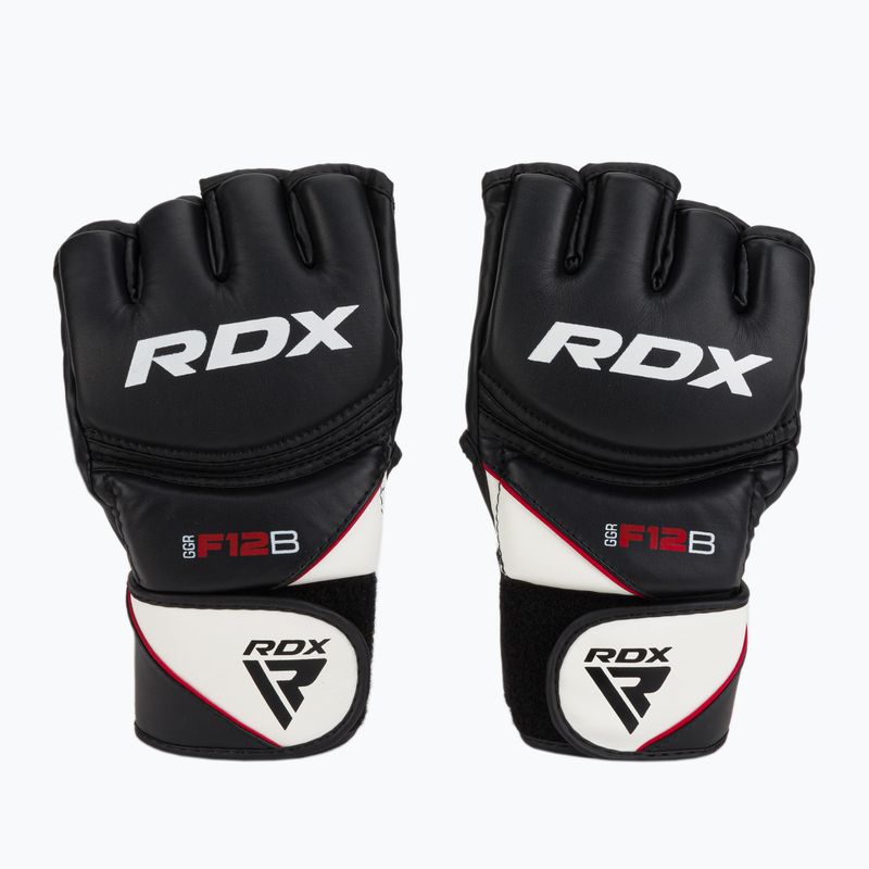 Rękawice grapplingowe RDX Grappling Glove New Model GGRF-12B black 2
