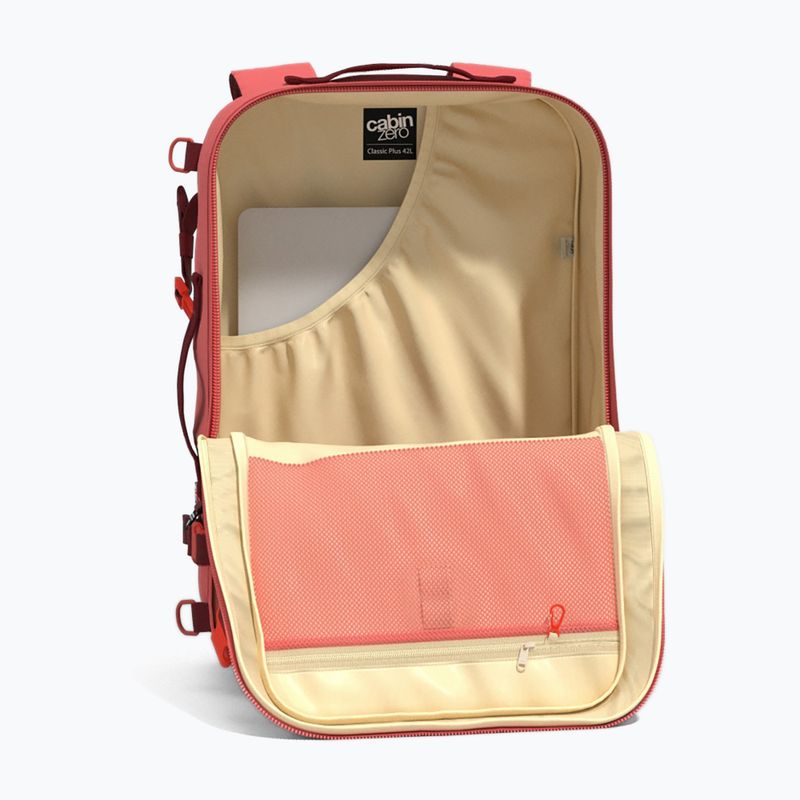 Plecak podróżny CabinZero Classic Plus 42 l peach valley 9