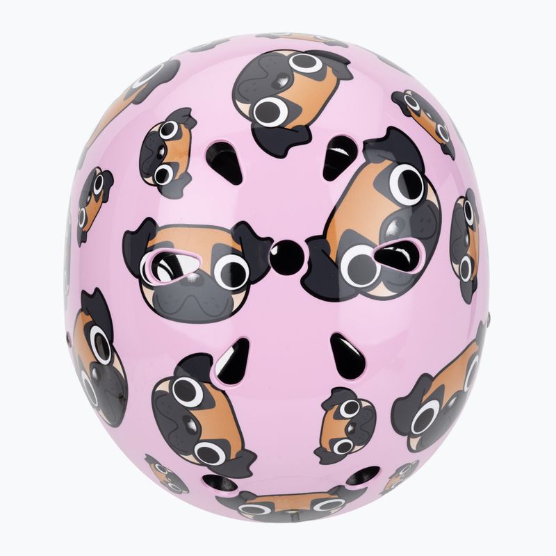 Kask rowerowy dziecięcy Hornit Pug pink/brown 6
