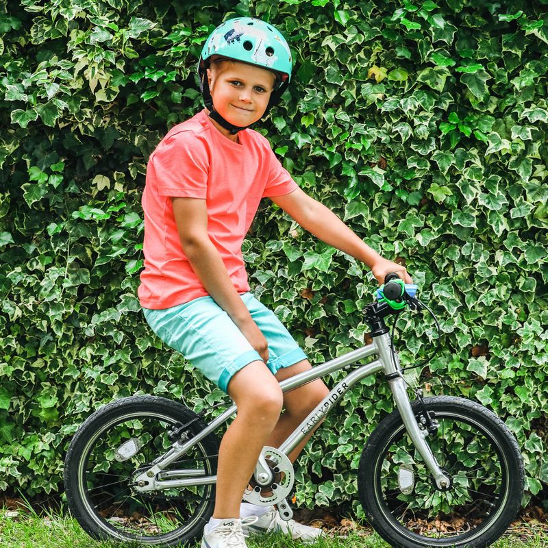 Kask rowerowy dziecięcy Hornit Llama turquoise/white 12
