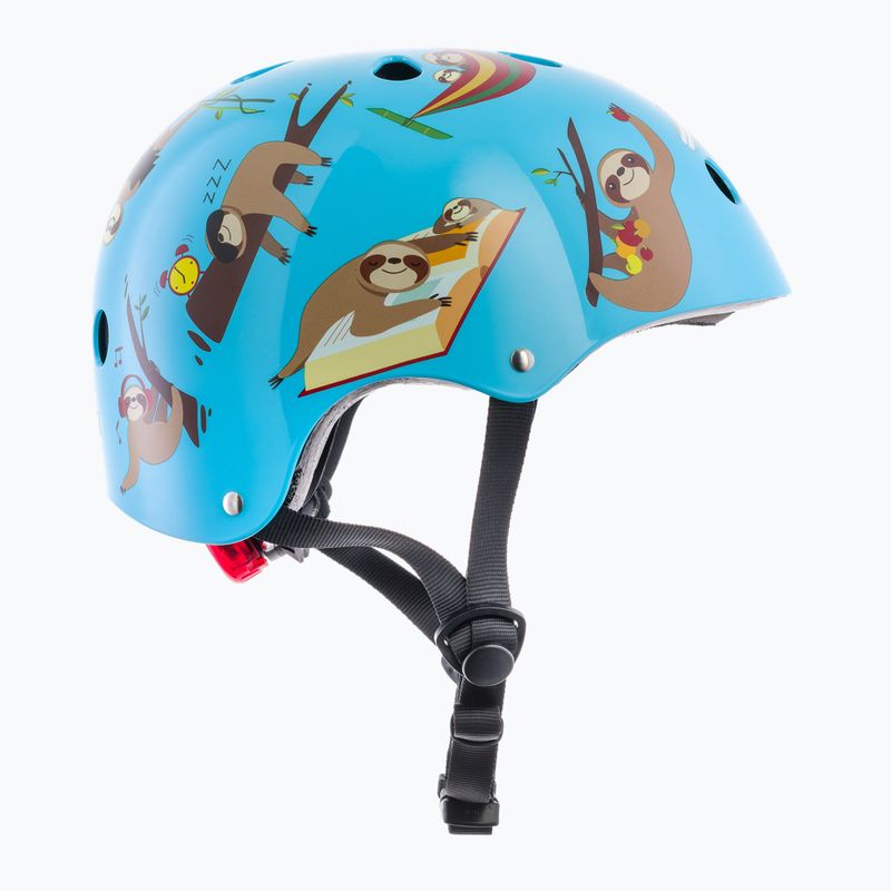 Kask rowerowy dziecięcy Hornit Sloth blue/brown 4