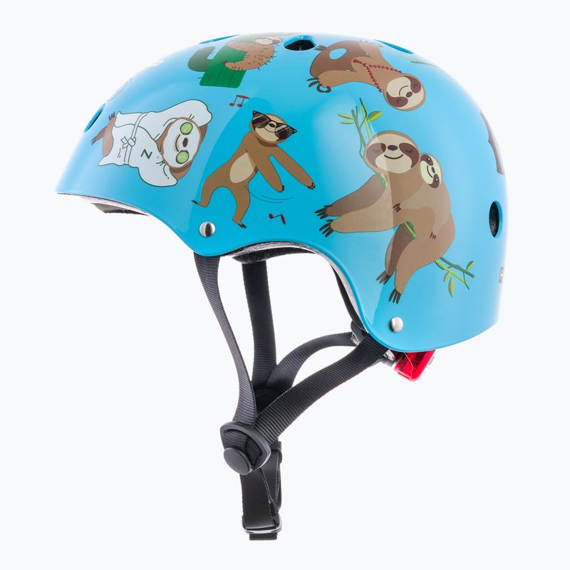Kask rowerowy dziecięcy Hornit Sloth blue/brown 5