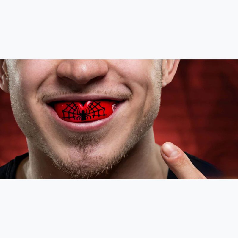 Ochraniacz szczęki SAFEJAWZ Marvel Spider Man czerwony 4