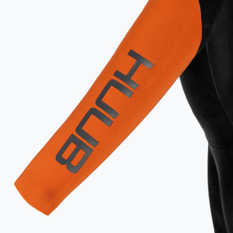 Pianka triathlonowa damska HUUB Araya 2:4 mm black/orange 6