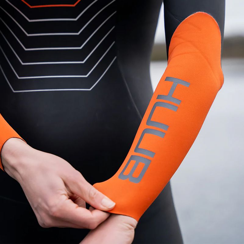 Pianka triathlonowa damska HUUB Araya 2:4 mm black/orange 11