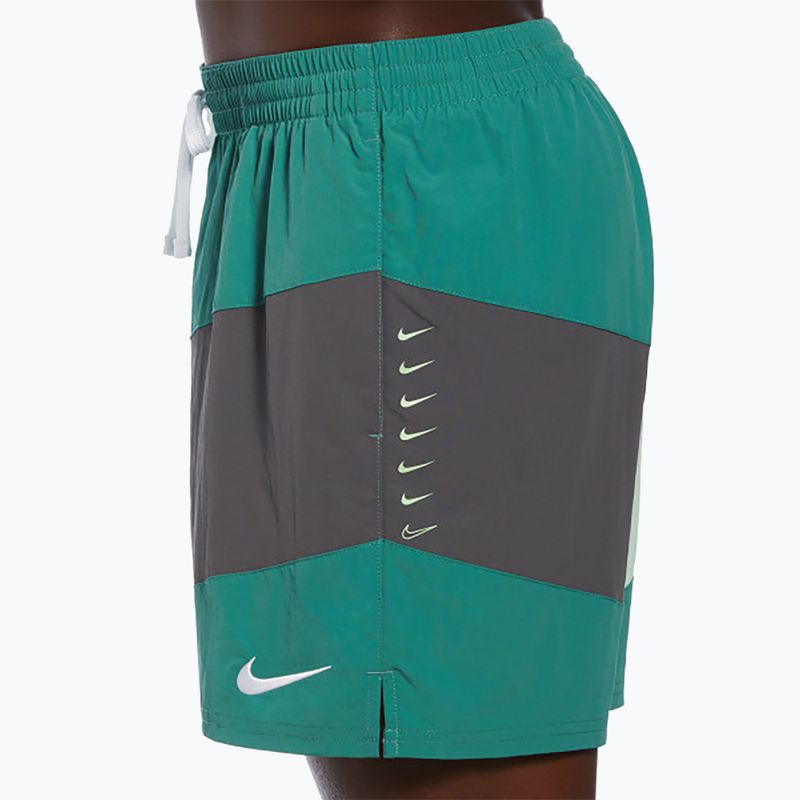 Szorty kąpielowe męskie Nike Multi Logo Vortex 5" Volley bicoastal 3