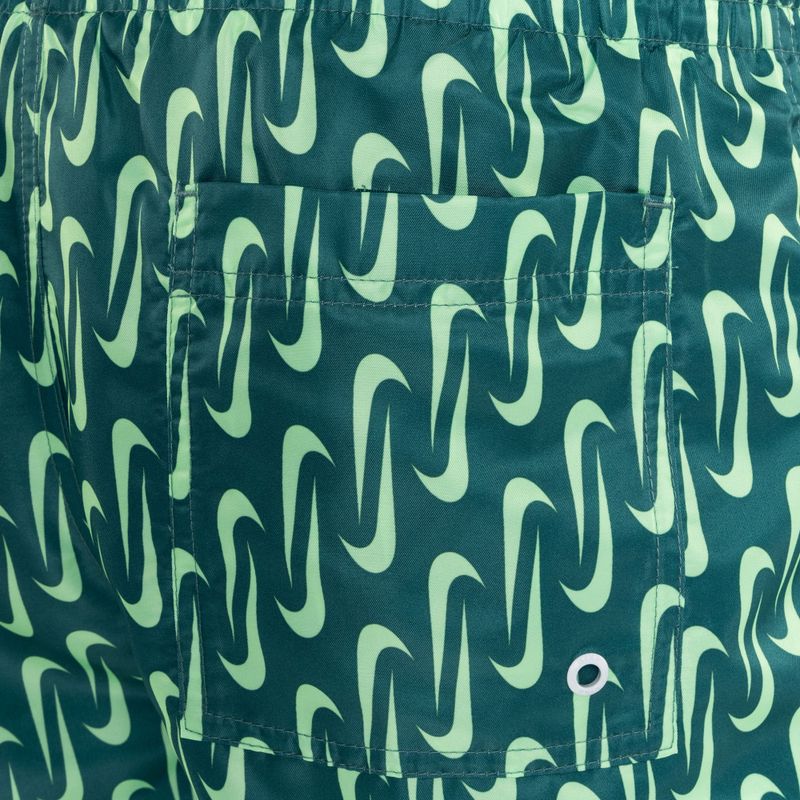Szorty kąpielowe męskie Nike Swoosh Link 5" Volley bicoastal 10
