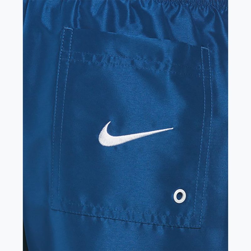 Szorty kąpielowe męskie Nike Big Block 7" Volley court blue 5