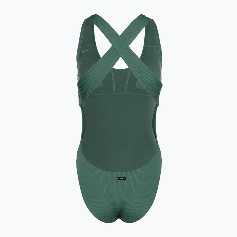 Strój pływacki jednoczęściowy Nike Elevated Essential Pucker Crossback bicoastal 2