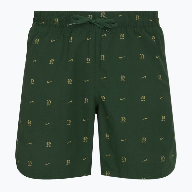 Szorty kąpielowe męskie Nike Luxe Letter 7" Volley fir 5