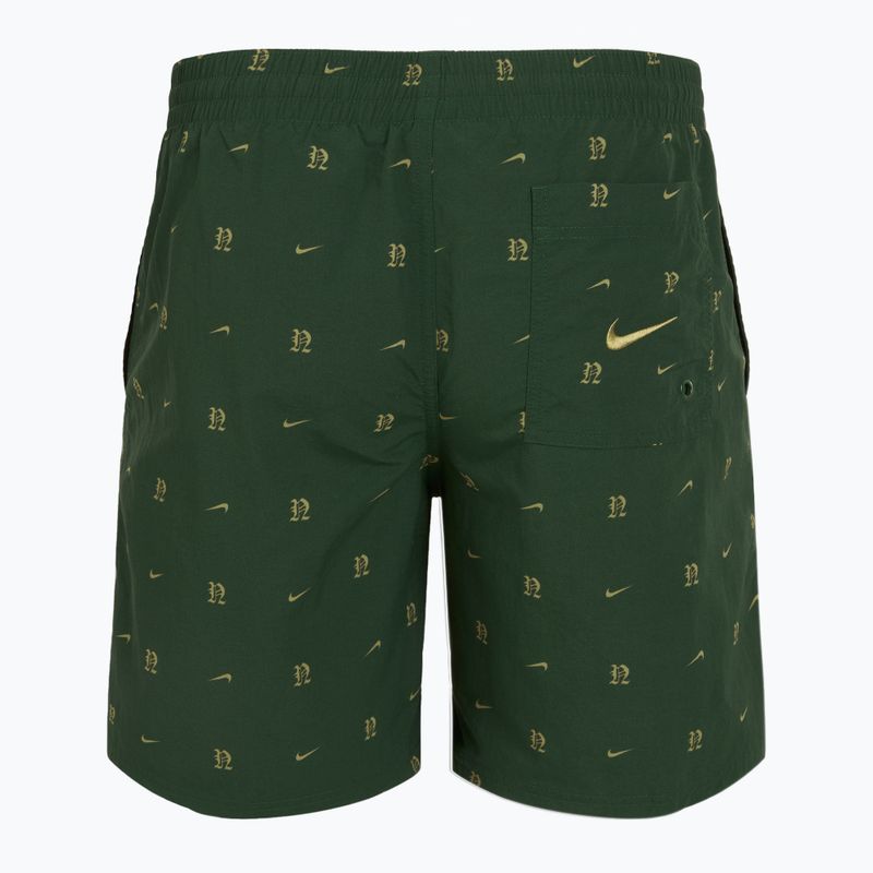 Szorty kąpielowe męskie Nike Luxe Letter 7" Volley fir 6