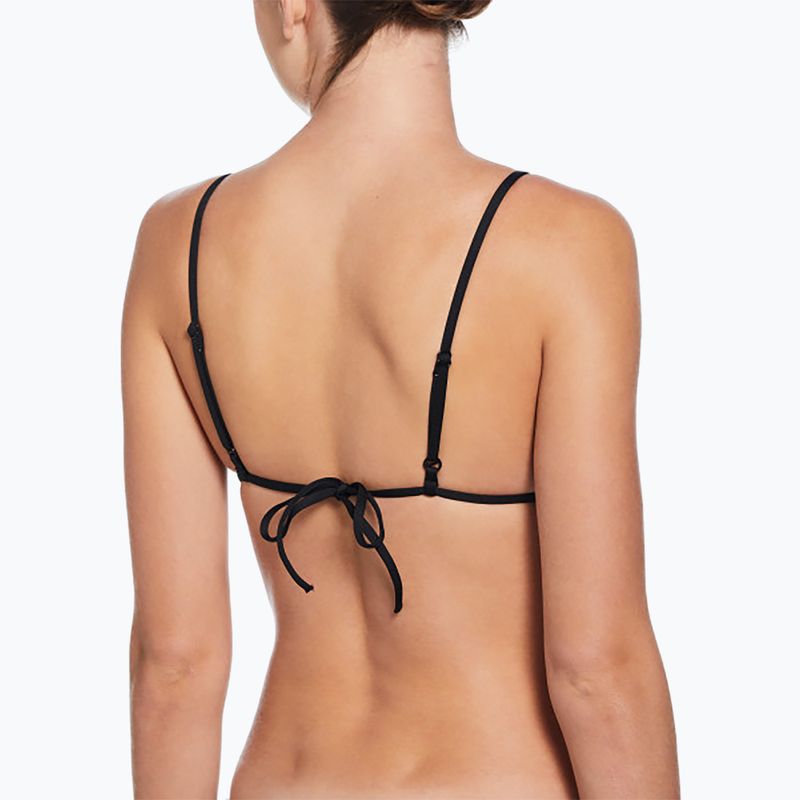 Góra od stroju pływackiego Nike Essential Triangle Bikini black 6