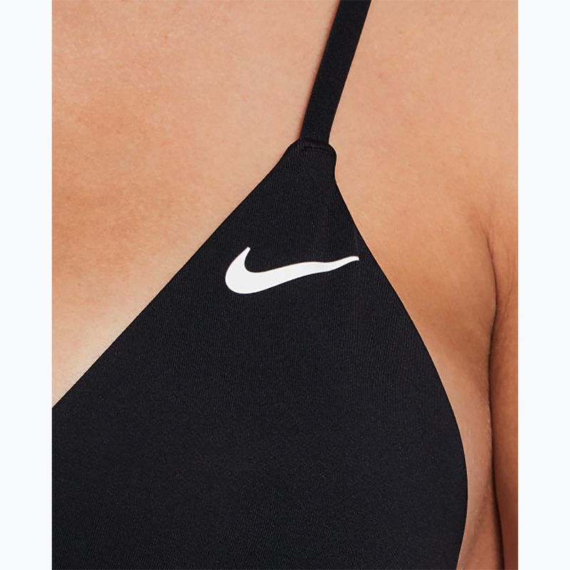 Góra od stroju pływackiego Nike Essential Triangle Bikini black 7