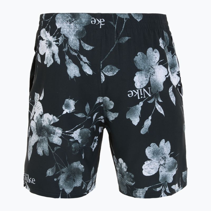 Szorty kąpielowe męskie Nike Fine Floral 7" Volley black 6
