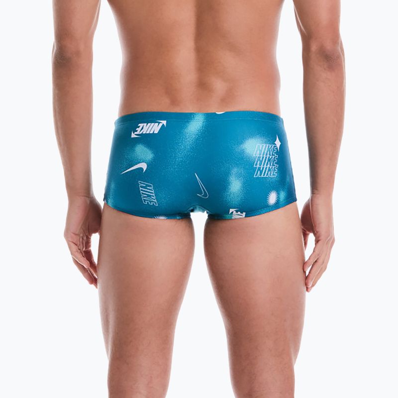 Slipy pływackie męskie Nike Hydrastrong Square Leg Brief green abyss 3