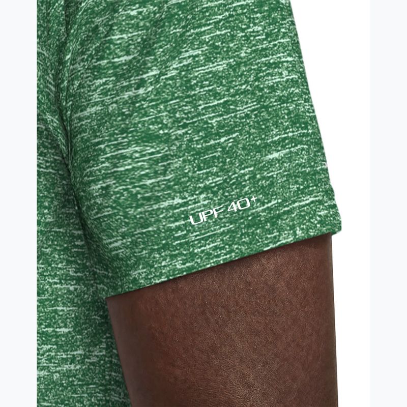Koszulka do pływania męska Nike Heather Hydroguard malachite 5