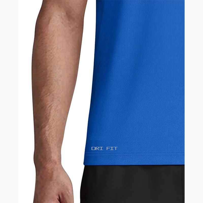 Koszulka męska Nike Hydroguard Ocean Merge blue crystal 5