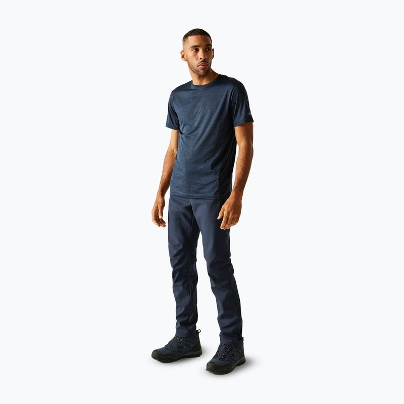 Spodnie softshell męskie REGATTA Geo Softshell II navy 2