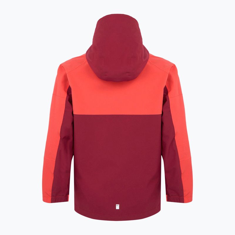 Kurtka 3w1 dziecięca REGATTA Girl Trekktain 3in1 rumba red/red sky 6