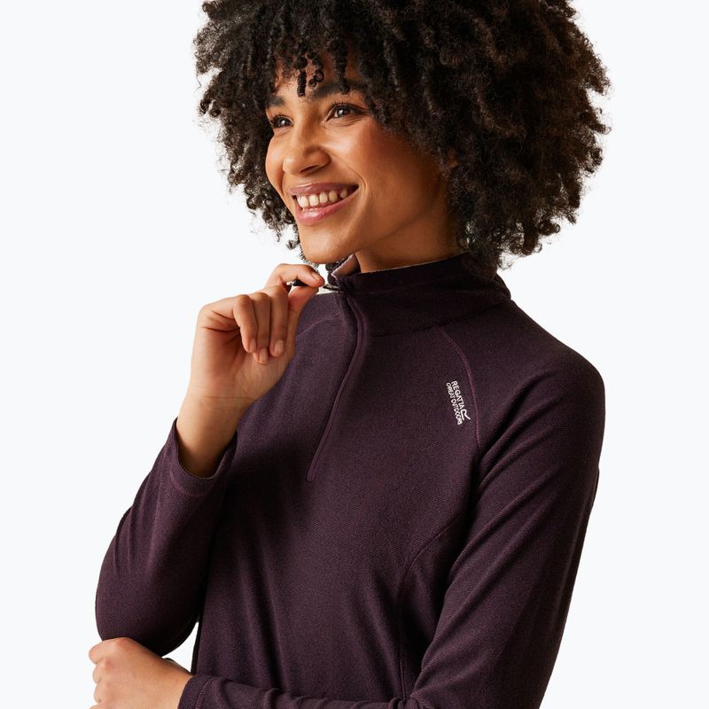 Bluza damska REGATTA Montes deep plum/black 4