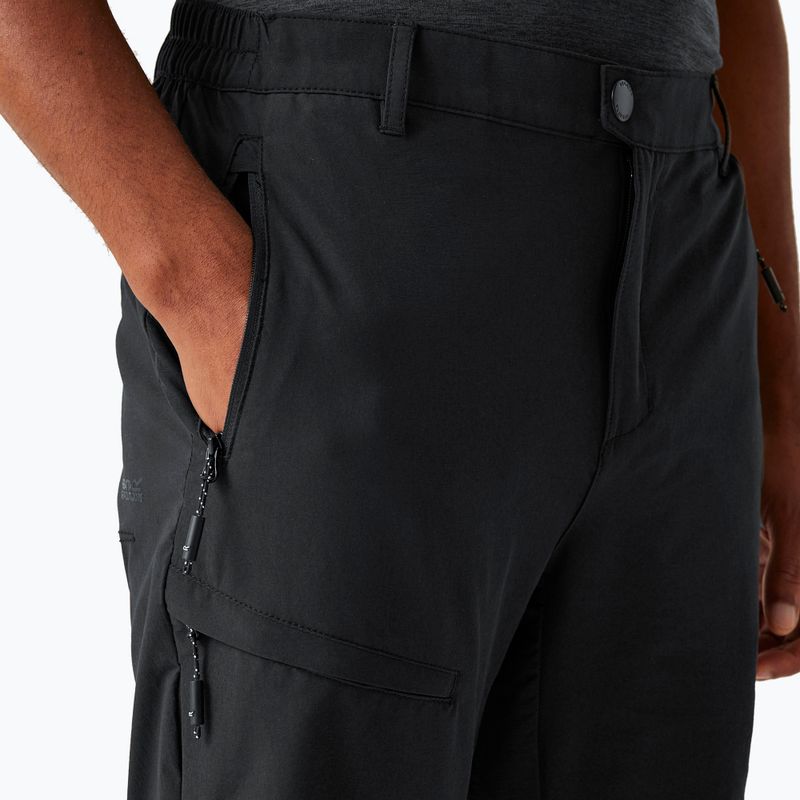 Spodnie trekkingowe męskie REGATTA Highton II black 4