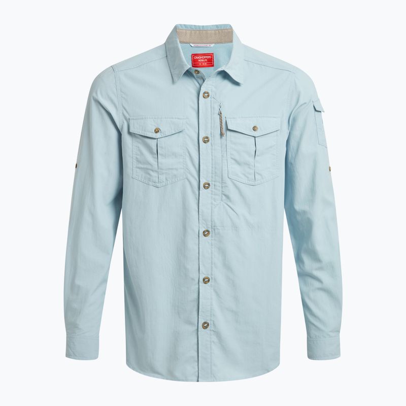 Koszula męska Craghoppers NosiLife Adventure Long Sleeved Shirt III niagara blue 7