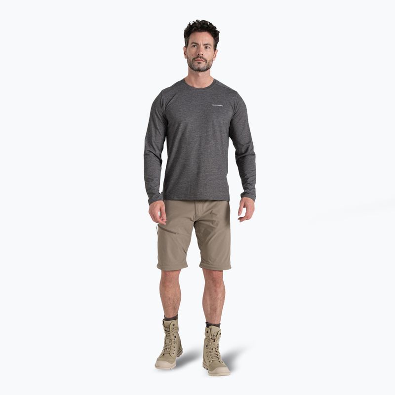 Spodnie trekkingowe męskie Craghoppers NosiLife Pro Convertible Trouser III pebble 2