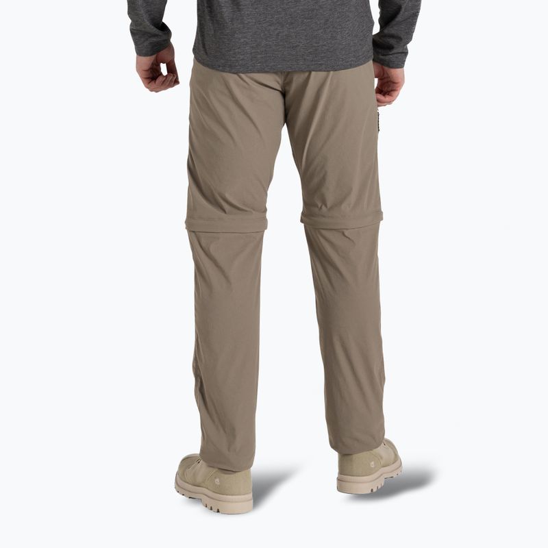 Spodnie trekkingowe męskie Craghoppers NosiLife Pro Convertible Trouser III pebble 3