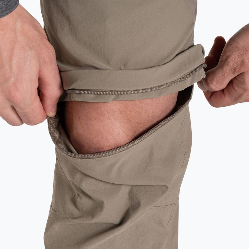 Spodnie trekkingowe męskie Craghoppers NosiLife Pro Convertible Trouser III pebble 9