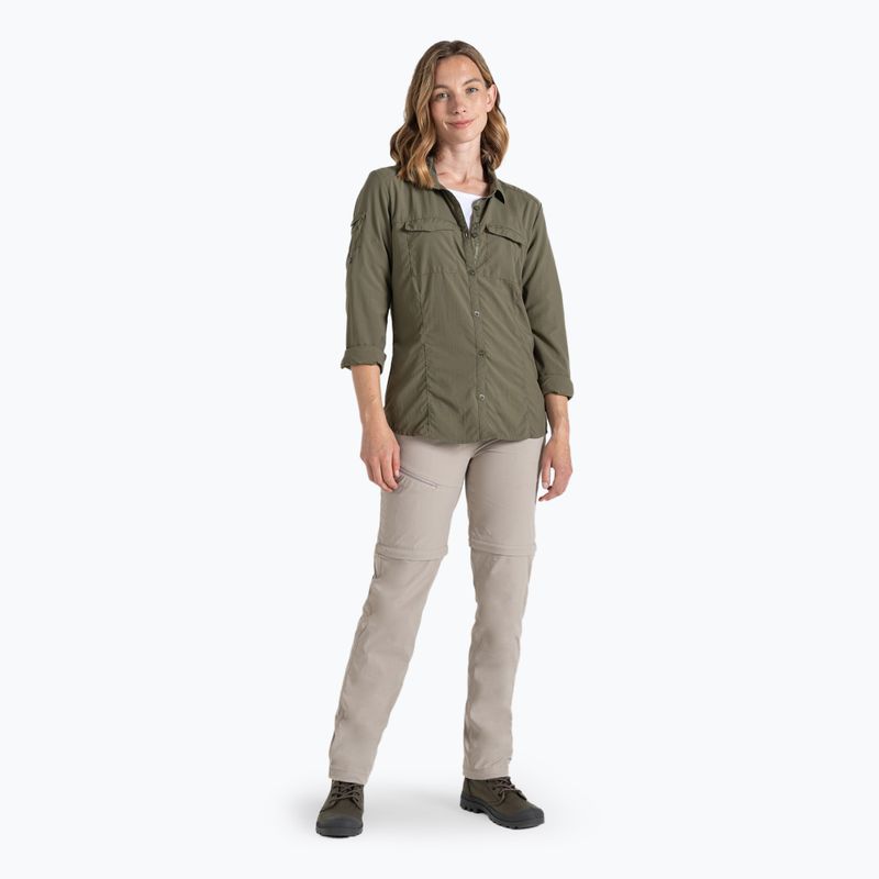 Koszula damska Craghoppers NosiLife Adventure Long Sleeved Shirt III wild olive 2