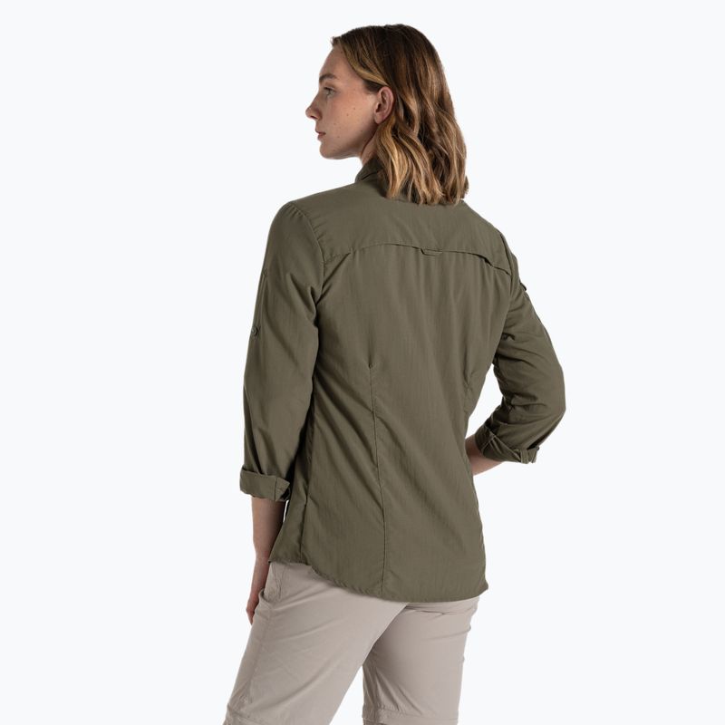 Koszula damska Craghoppers NosiLife Adventure Long Sleeved Shirt III wild olive 3